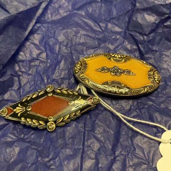 Catherine Popesco Jewelry - Catherine Popesco Silver Brooch with Intricate Design